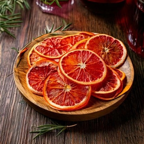 Natürliche Getrocknete Blutorangenscheiben 500g 