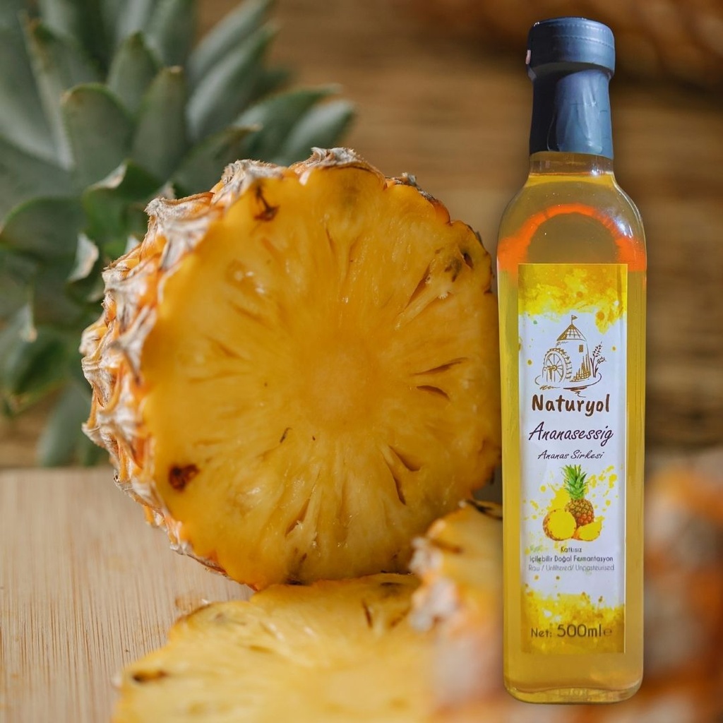 Naturyol Ananasessig Hausgemacht 500 ml - 2