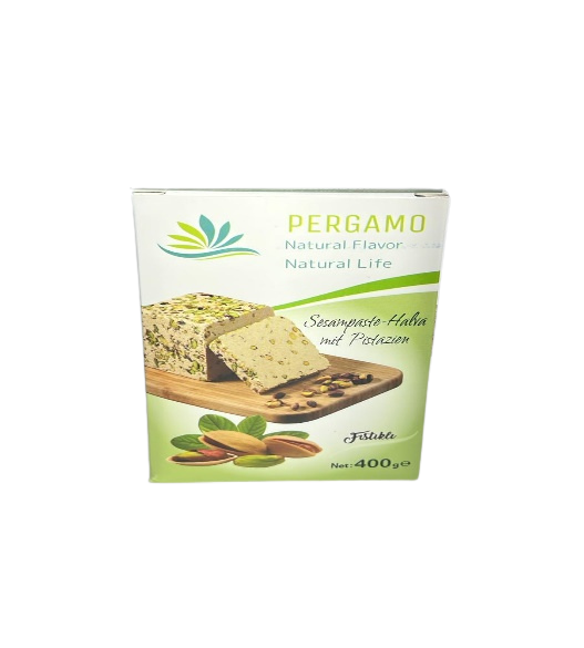 Pergamo Halva mit Pistazien 400 g