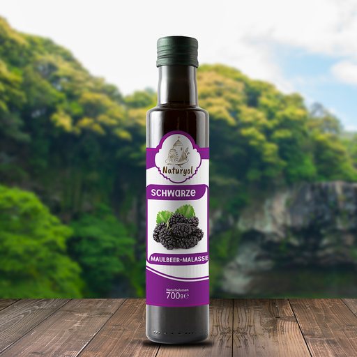 [2660-0076] Naturyol Schwarze Maulbeer-Melasse 700 g