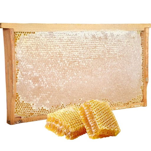 [427-0013] Wabenhonig im Holzrahmen 2400±100 g